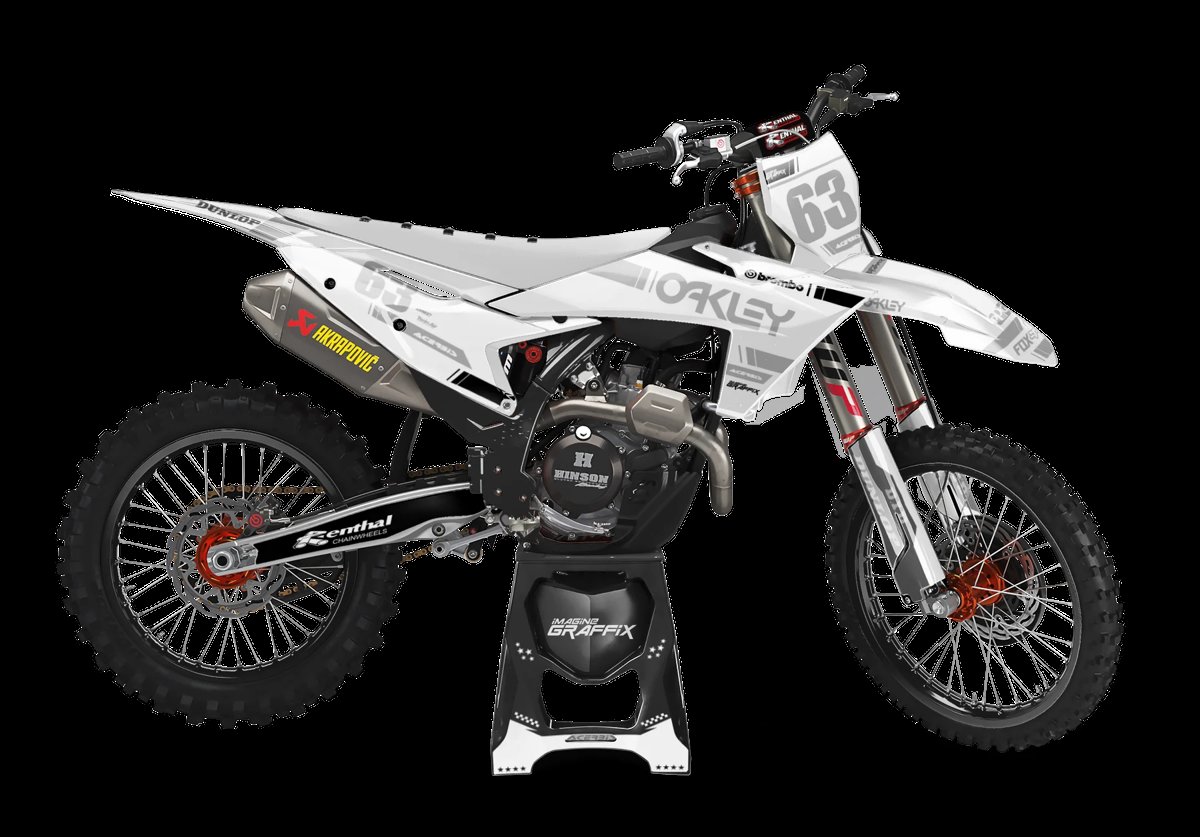 KTM - Okley motocross graphics kit by Imagine Graffix