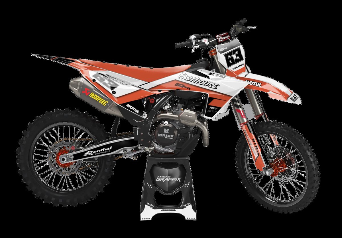 KTM - Fasthouse motocross graphics kit by Imagine Graffix