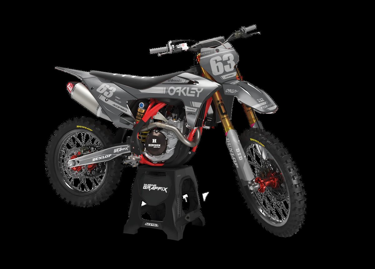 Gas Gas - Oakley motocross graphics kit by Imagine Graffix