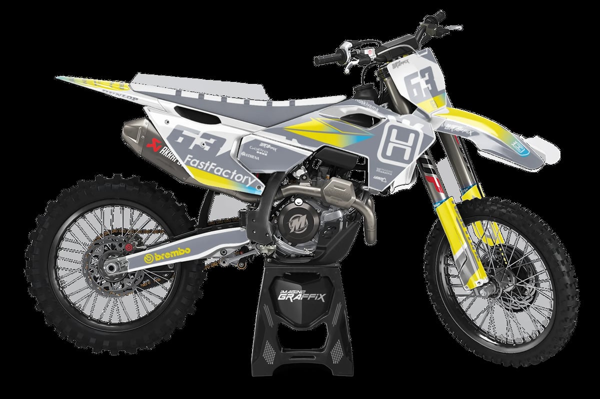 Husqvarna - Fast motocross graphics kit by Imagine Graffix