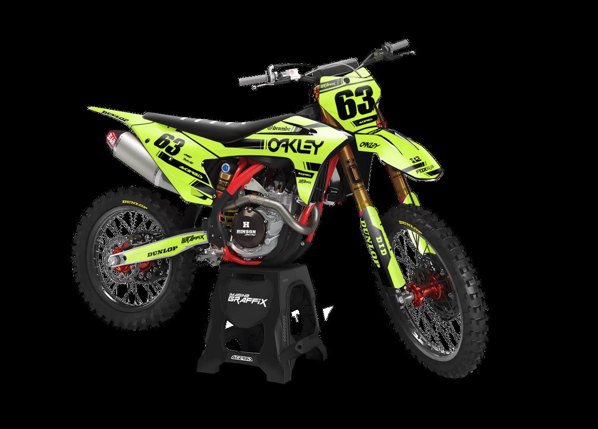 Gas Gas - Attention motocross graphics kit by Imagine Graffix