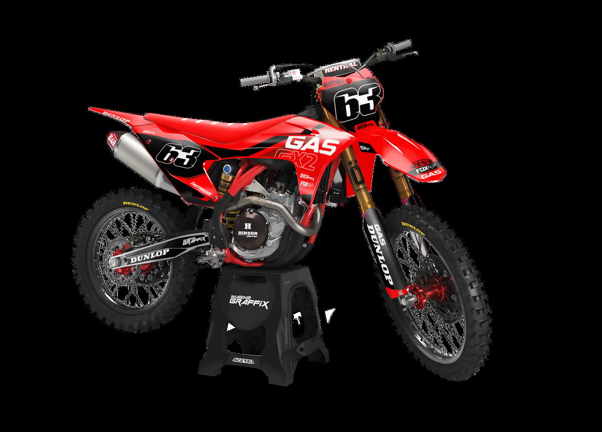 Gas Gas - Energy motocross graphics kit by Imagine Graffix