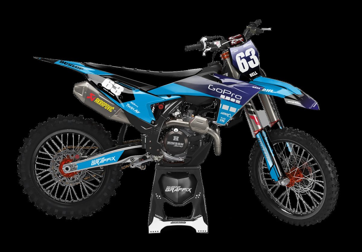 KTM - Alert motocross graphics kit by Imagine Graffix