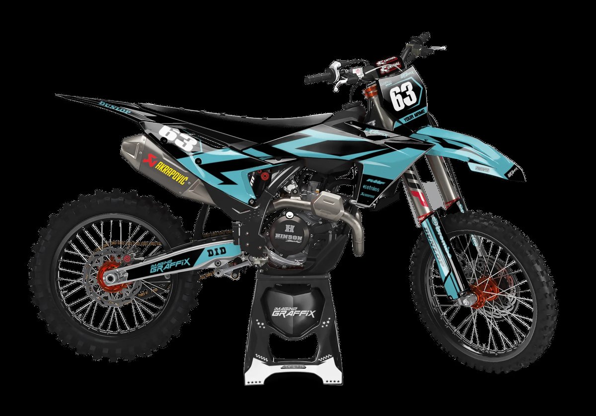 KTM - Target motocross graphics kit by Imagine Graffix