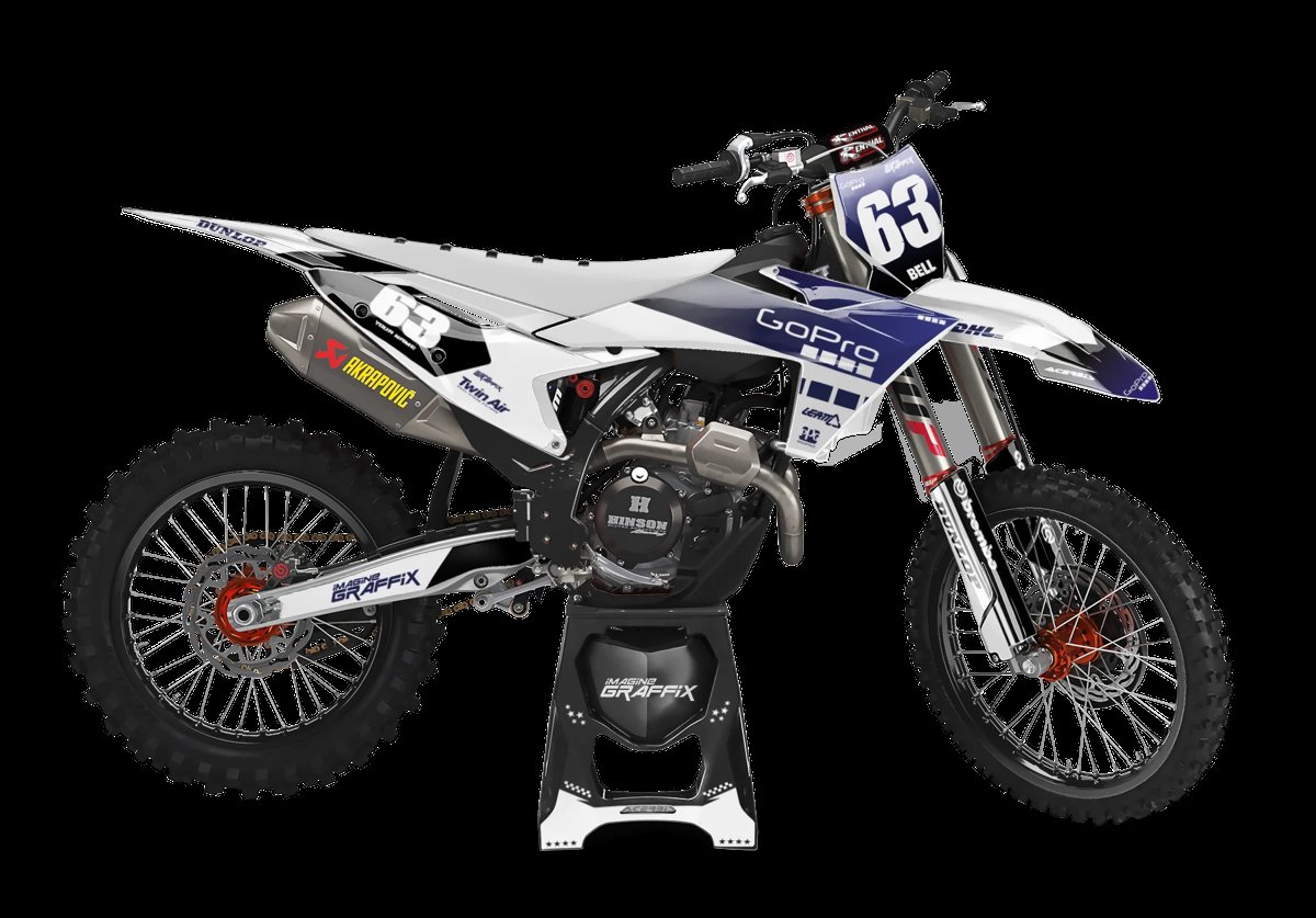 Alpha custom MX graphics kit, designed in house and printed at Imagine Graffix Pretoria