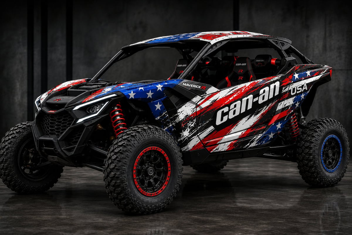 Can-Am Maverick - US of A sticker kits kit by Imagine Graffix