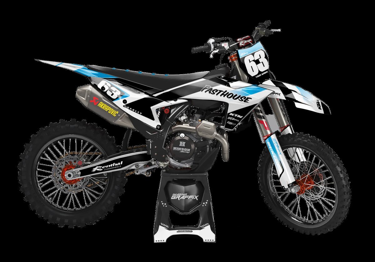KTM - Flow motocross graphics kit by Imagine Graffix