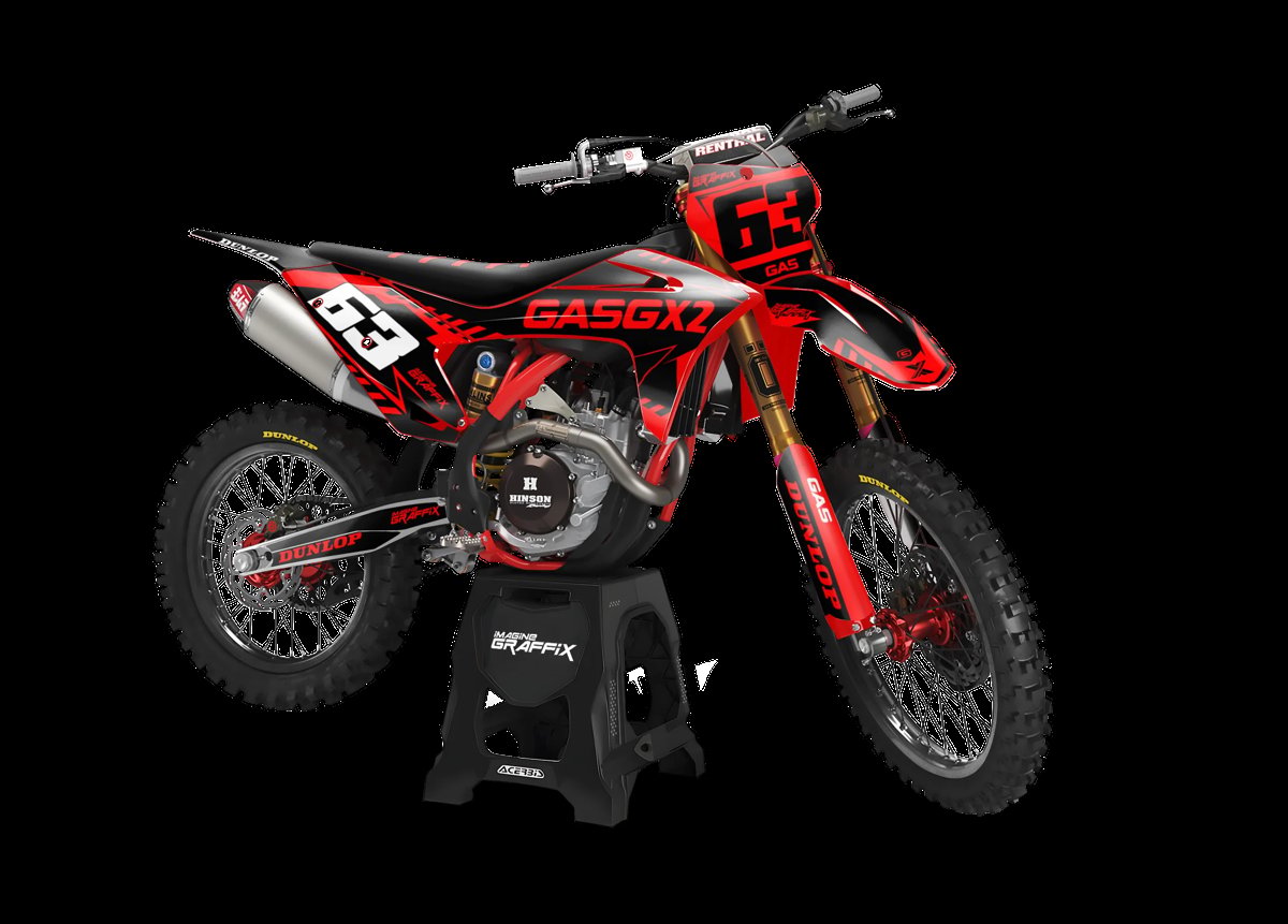 Gas Gas - Core motocross graphics kit by Imagine Graffix