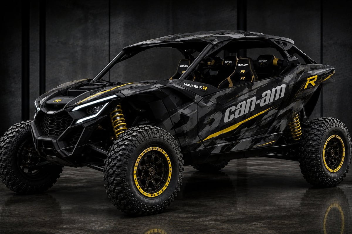 Can-Am Maverick - Lazer Focus sticker kits kit by Imagine Graffix
