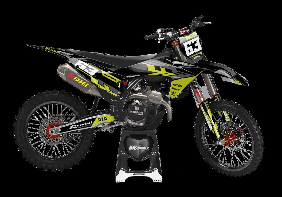 KTM - Slick motocross graphics kit by Imagine Graffix