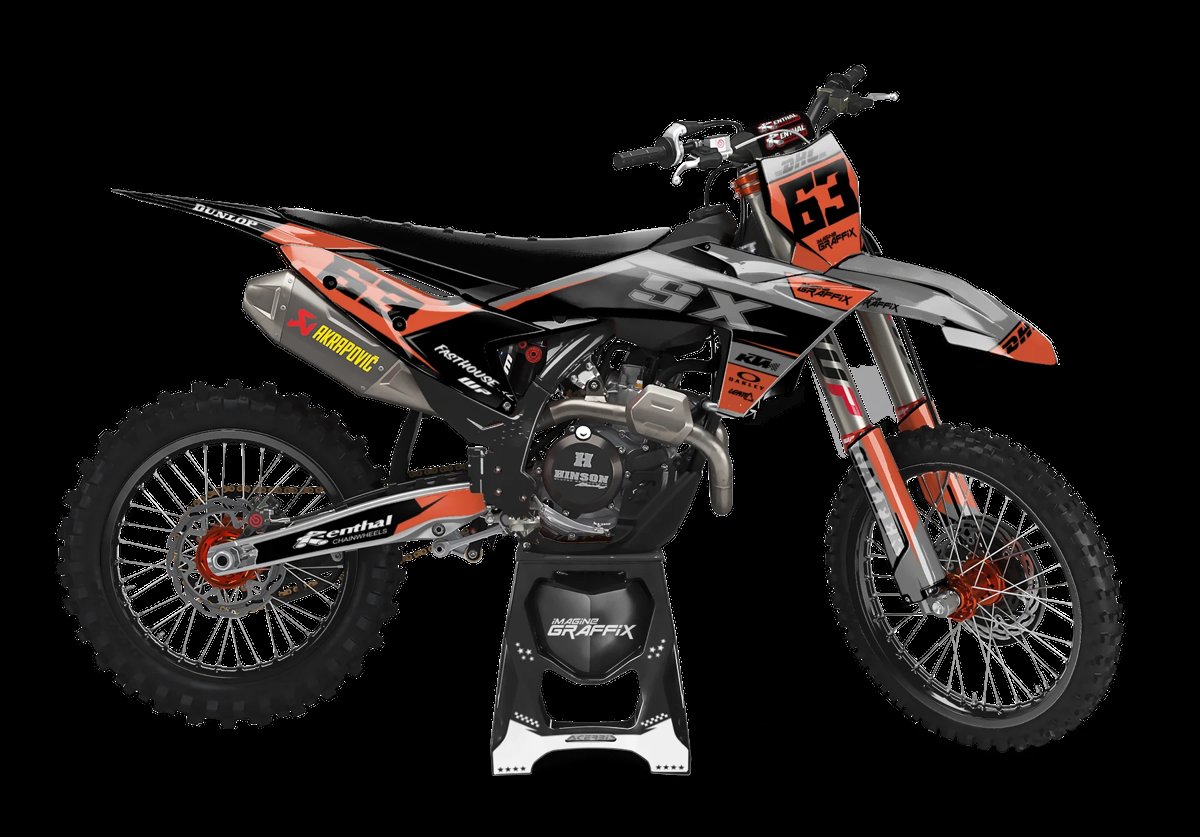 KTM - Game Day motocross graphics kit by Imagine Graffix