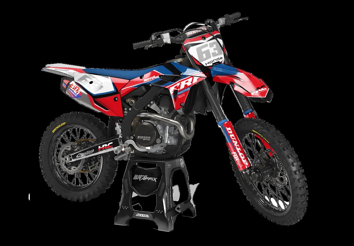 Honda - Fury motocross graphics kit by Imagine Graffix