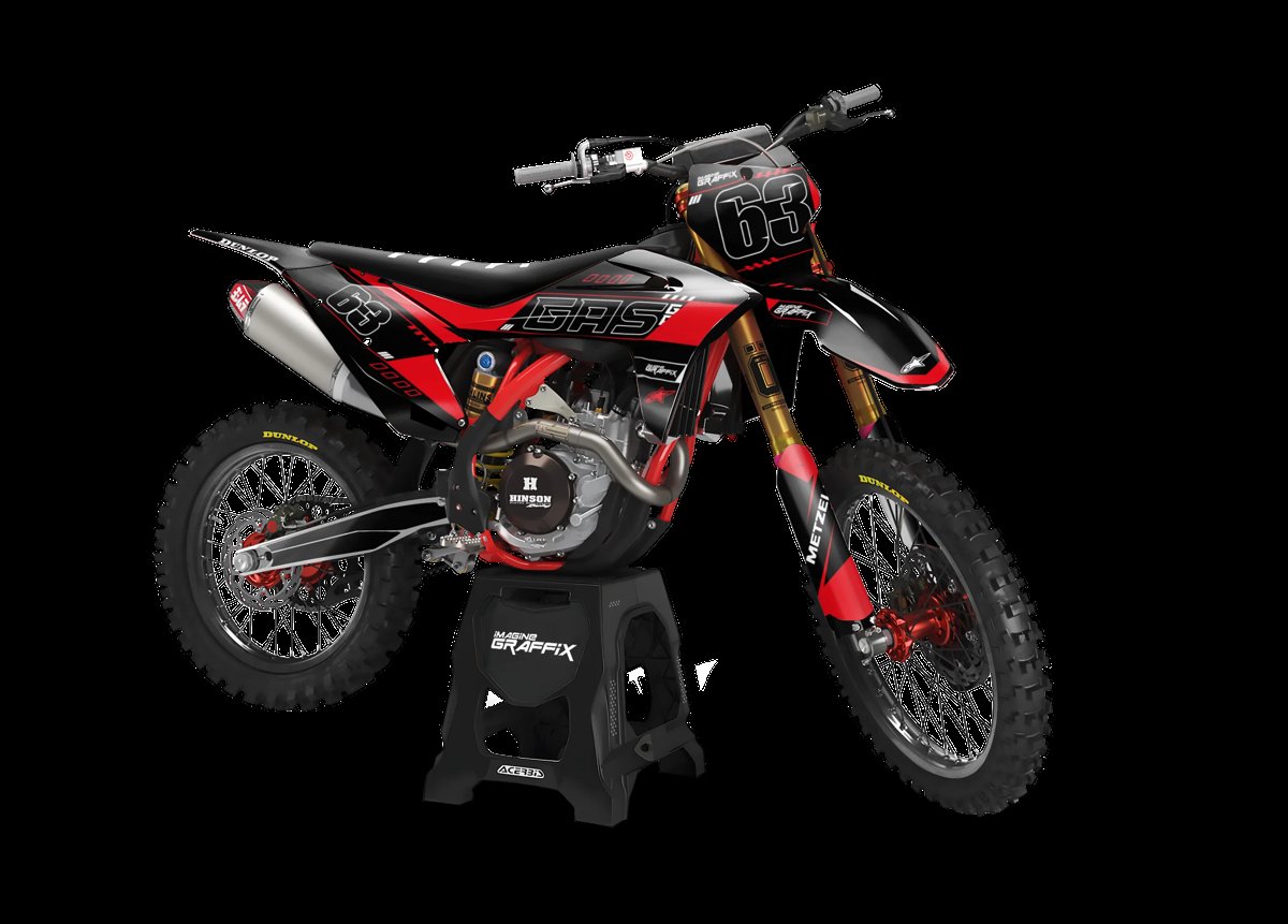Gas Gas - Alert motocross graphics kit by Imagine Graffix