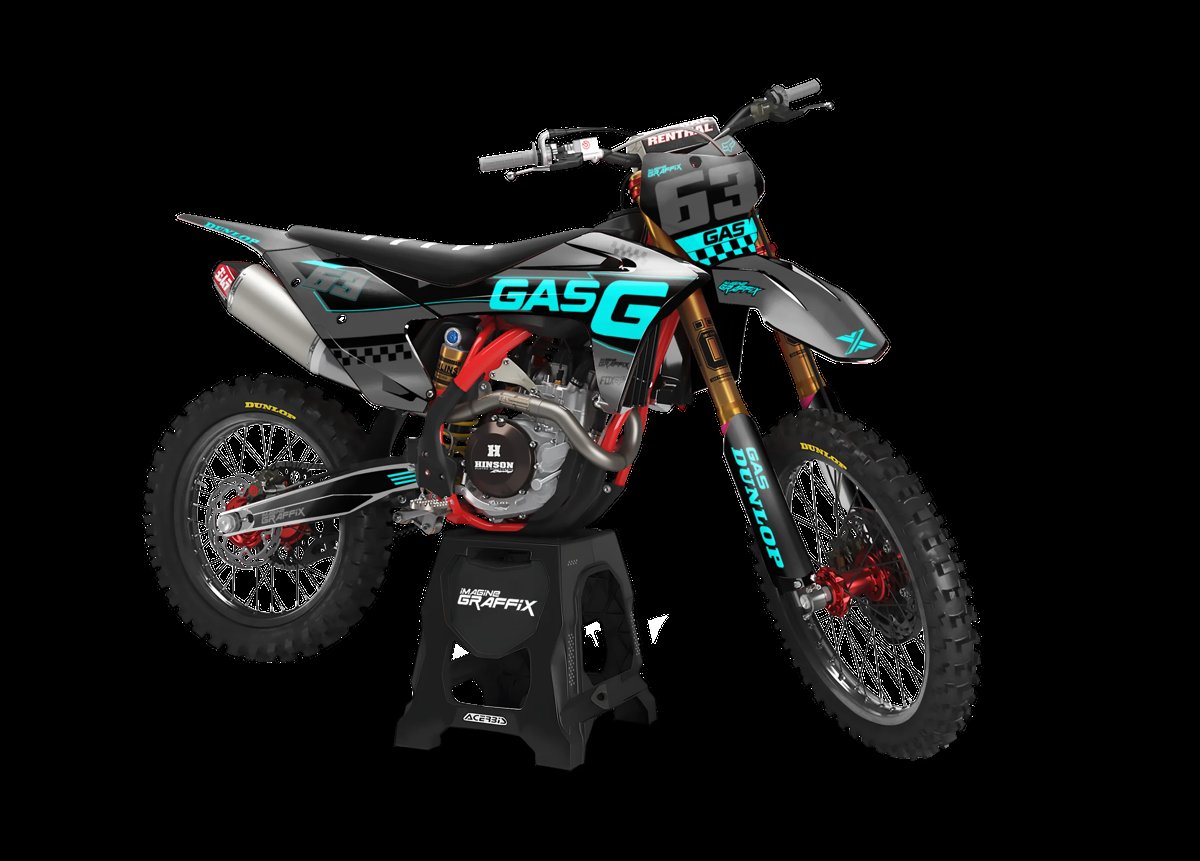 Gas Gas - Ready motocross graphics kit by Imagine Graffix