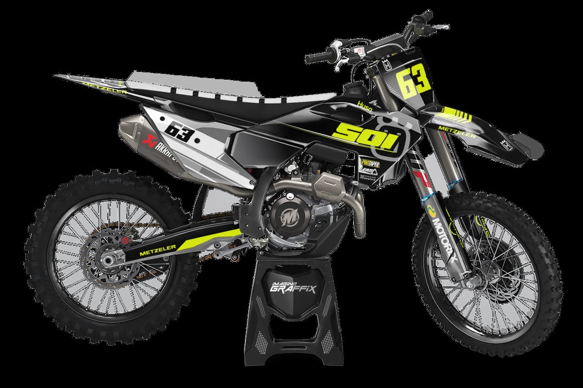 Husqvarna - Arrow motocross graphics kit by Imagine Graffix