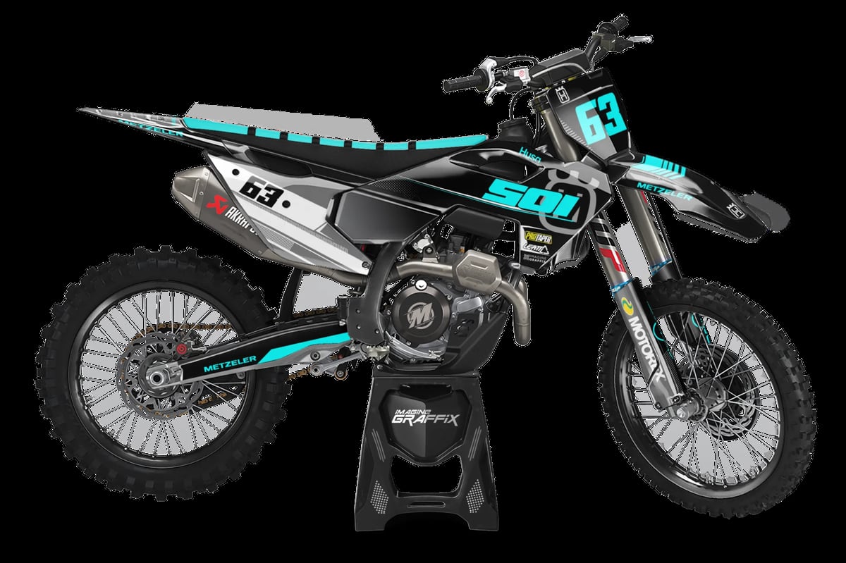 Husqvarna - 501 motocross graphics kit by Imagine Graffix