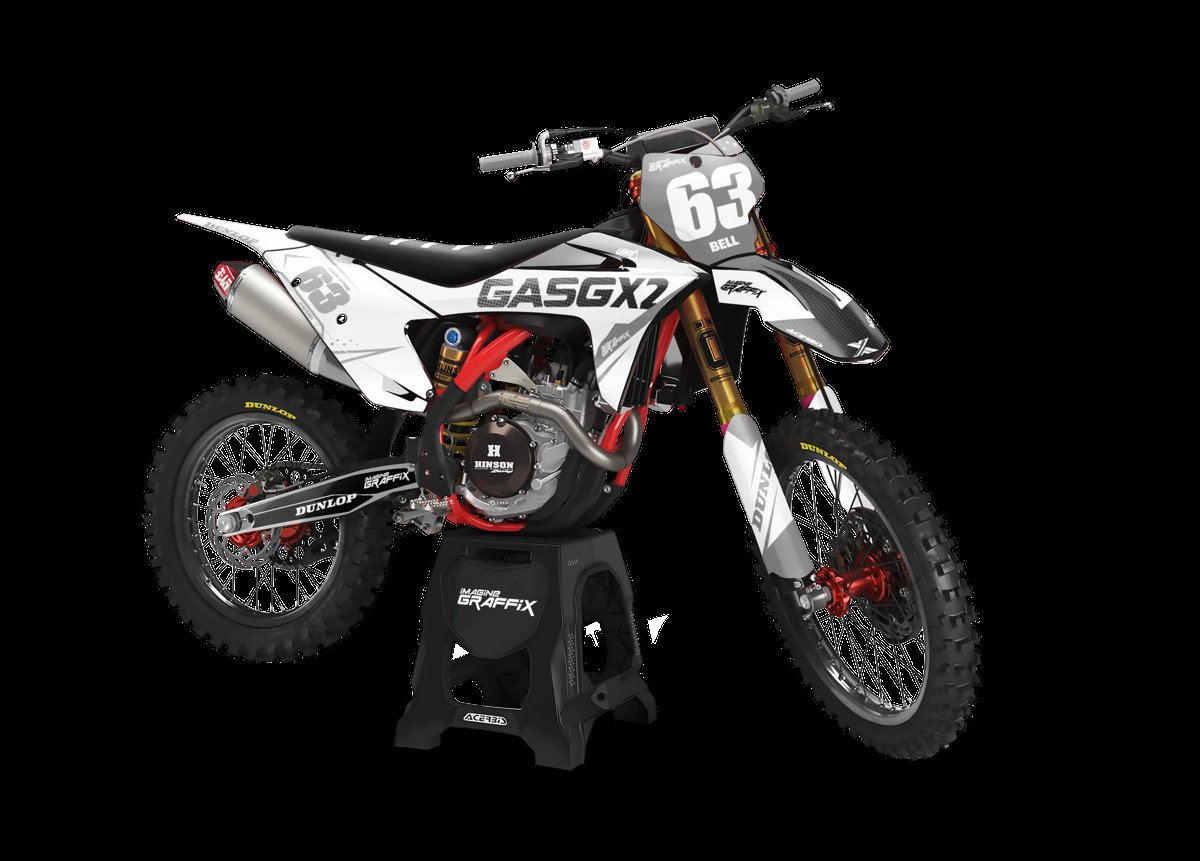 Gas Gas - Armour motocross graphics kit by Imagine Graffix