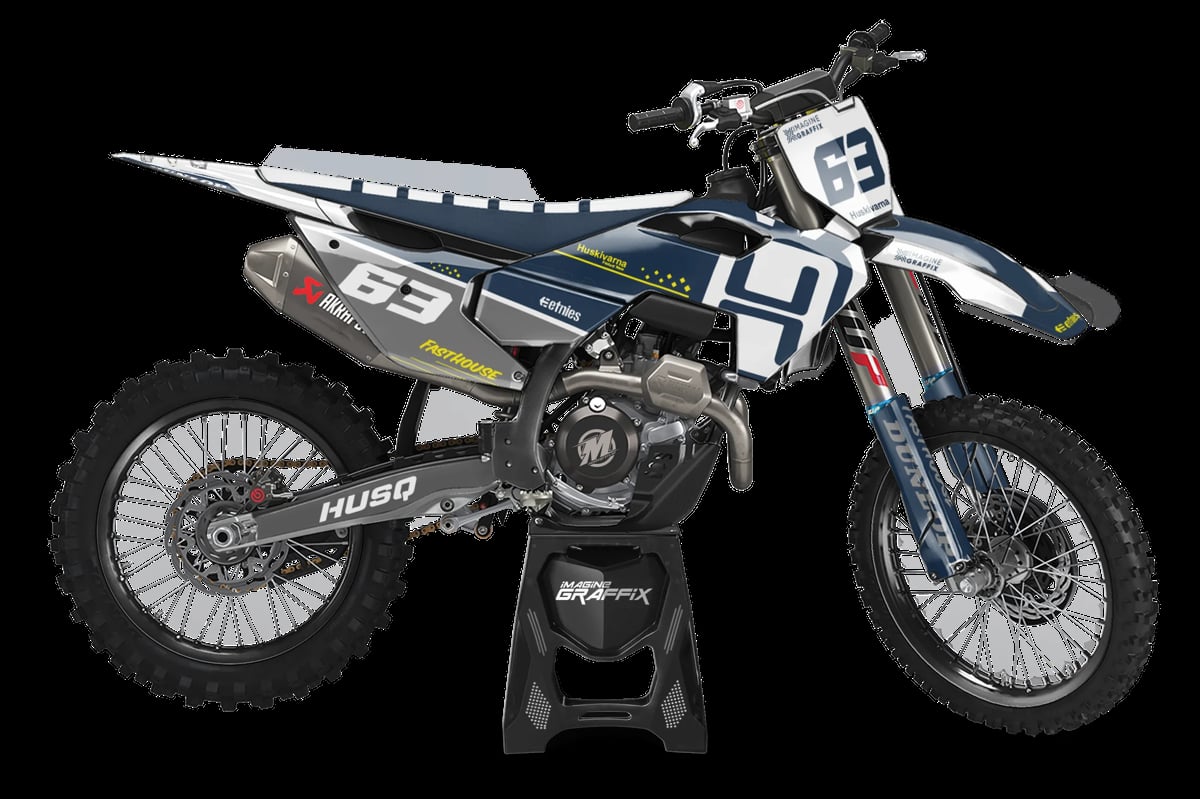 Husqvarna - Rifle motocross graphics kit by Imagine Graffix