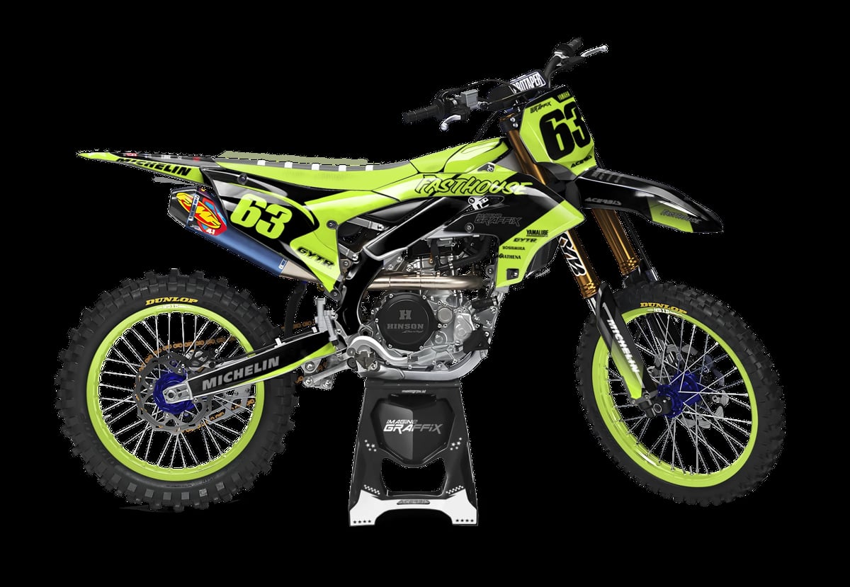 Yamaha - Rockstar motocross graphics kit by Imagine Graffix