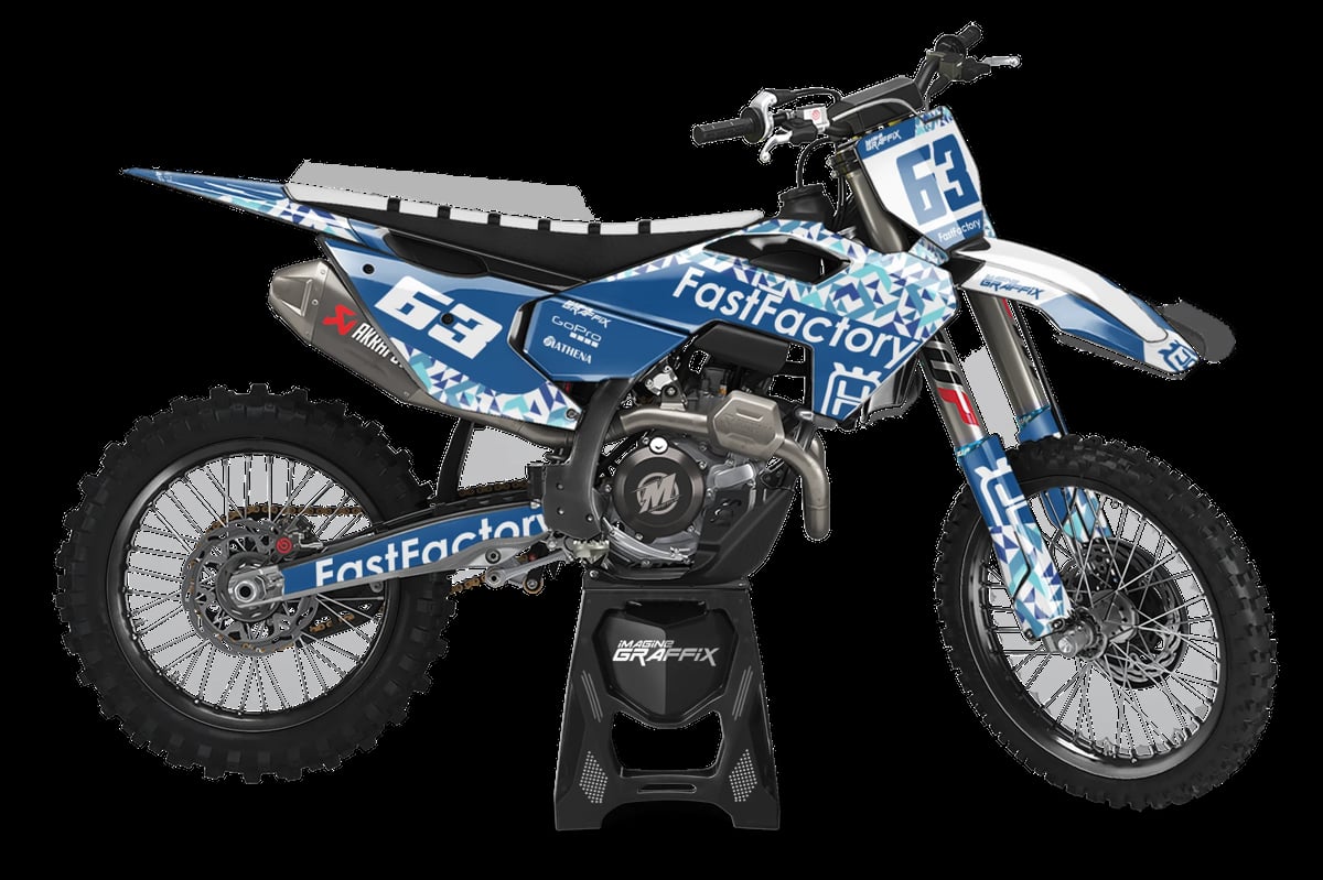 Husqvarna - Fast Factory motocross graphics kit by Imagine Graffix
