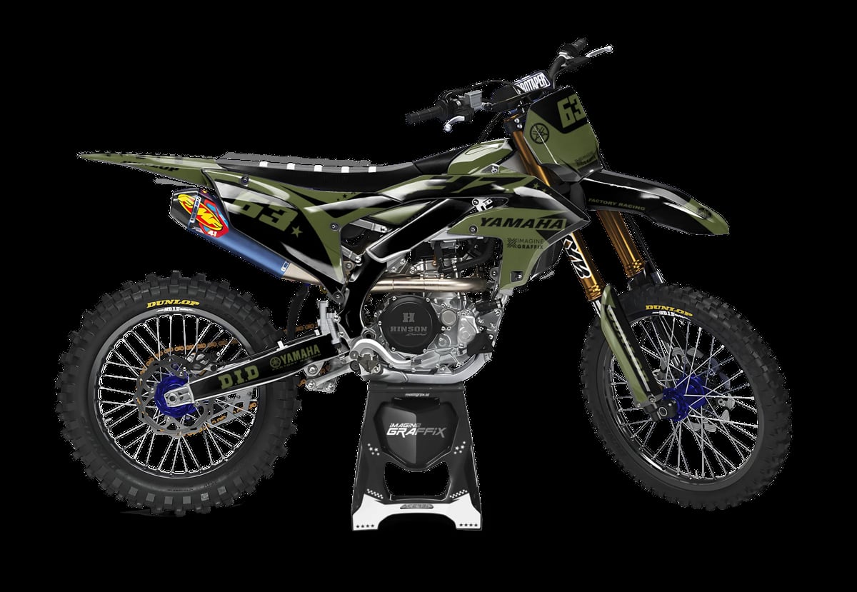 Yamaha - Goblin motocross graphics kit by Imagine Graffix