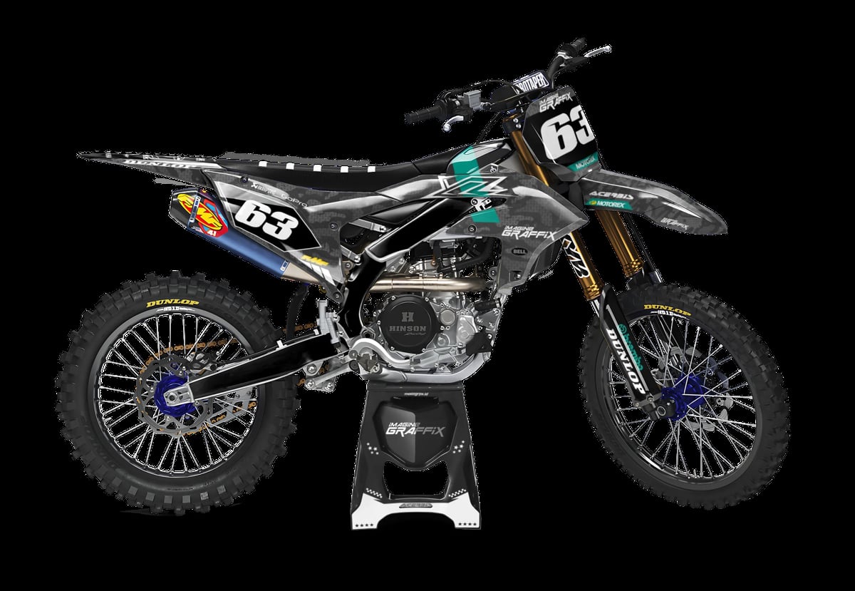 Yamaha - Instant motocross graphics kit by Imagine Graffix