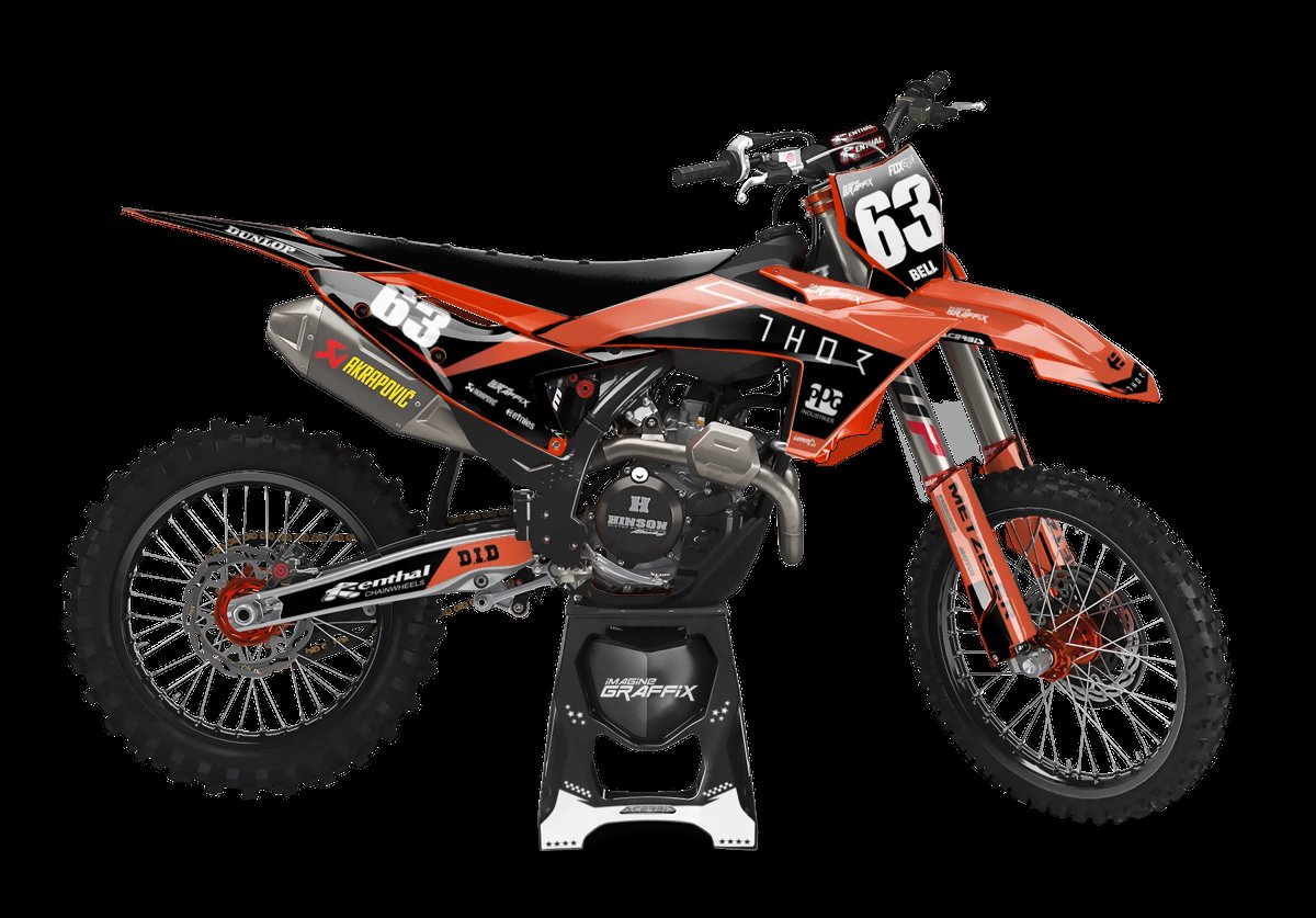 KTM - Thor motocross graphics kit by Imagine Graffix