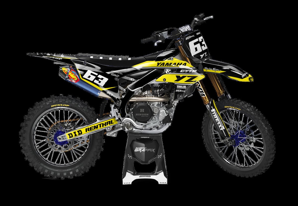 Yamaha - Fireball motocross graphics kit by Imagine Graffix