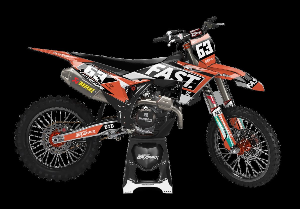 KTM - Super Fast motocross graphics kit by Imagine Graffix
