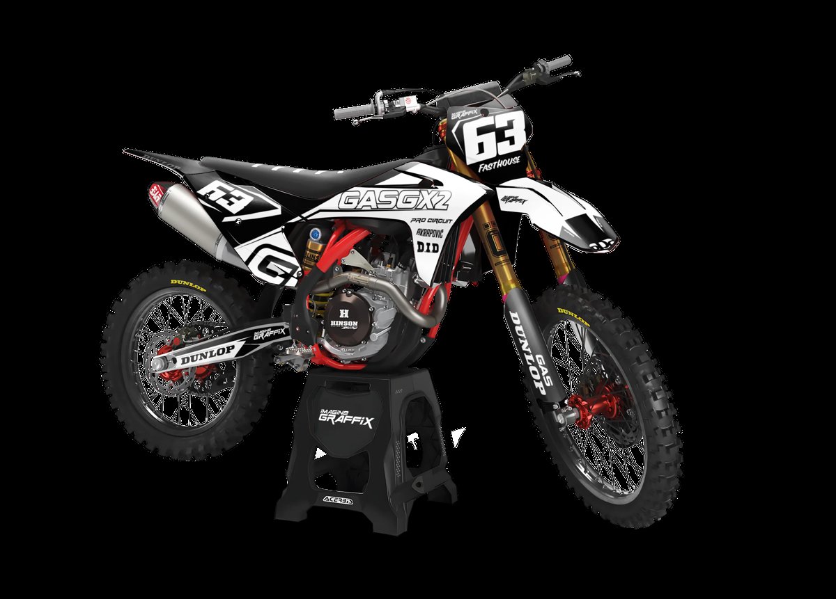 Gas Gas - OG motocross graphics kit by Imagine Graffix