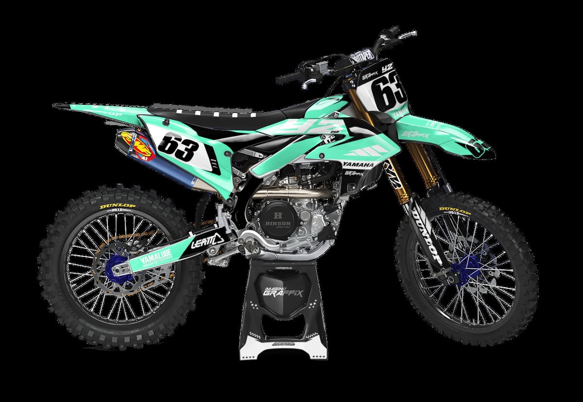 Yamaha - Statement motocross graphics kit by Imagine Graffix