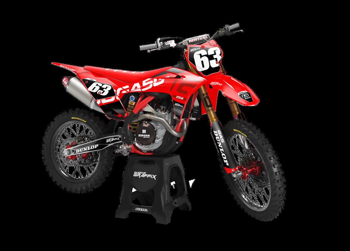 Gas Gas - Super Cross motocross graphics kit by Imagine Graffix