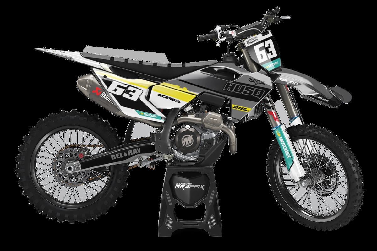 Husqvarna - Dazzle motocross graphics kit by Imagine Graffix