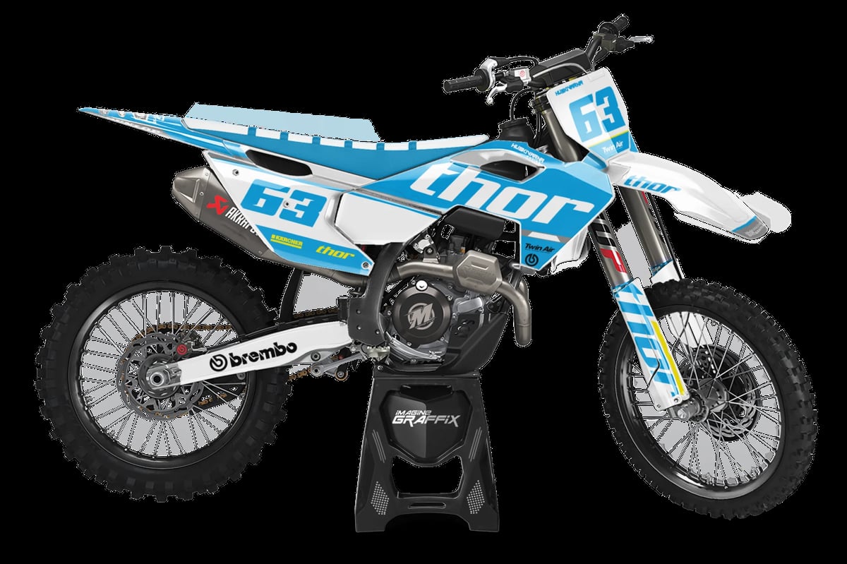 Husqvarna - Thrill motocross graphics kit by Imagine Graffix