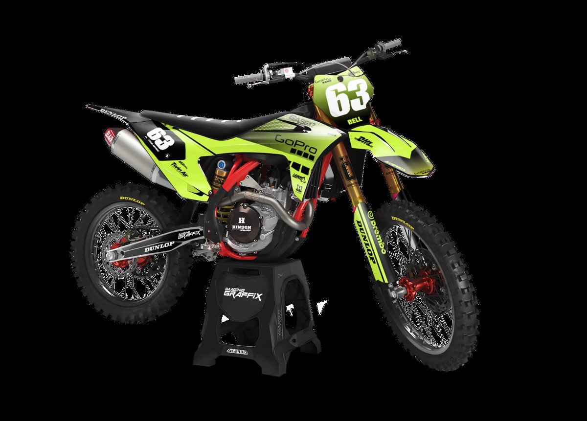 Gas Gas - Extreme motocross graphics kit by Imagine Graffix