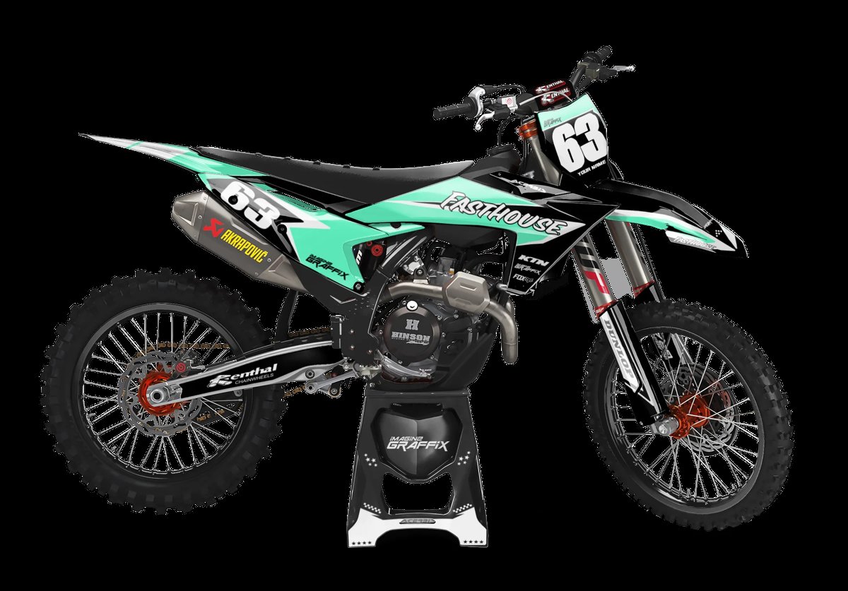 KTM - Goblin motocross graphics kit by Imagine Graffix