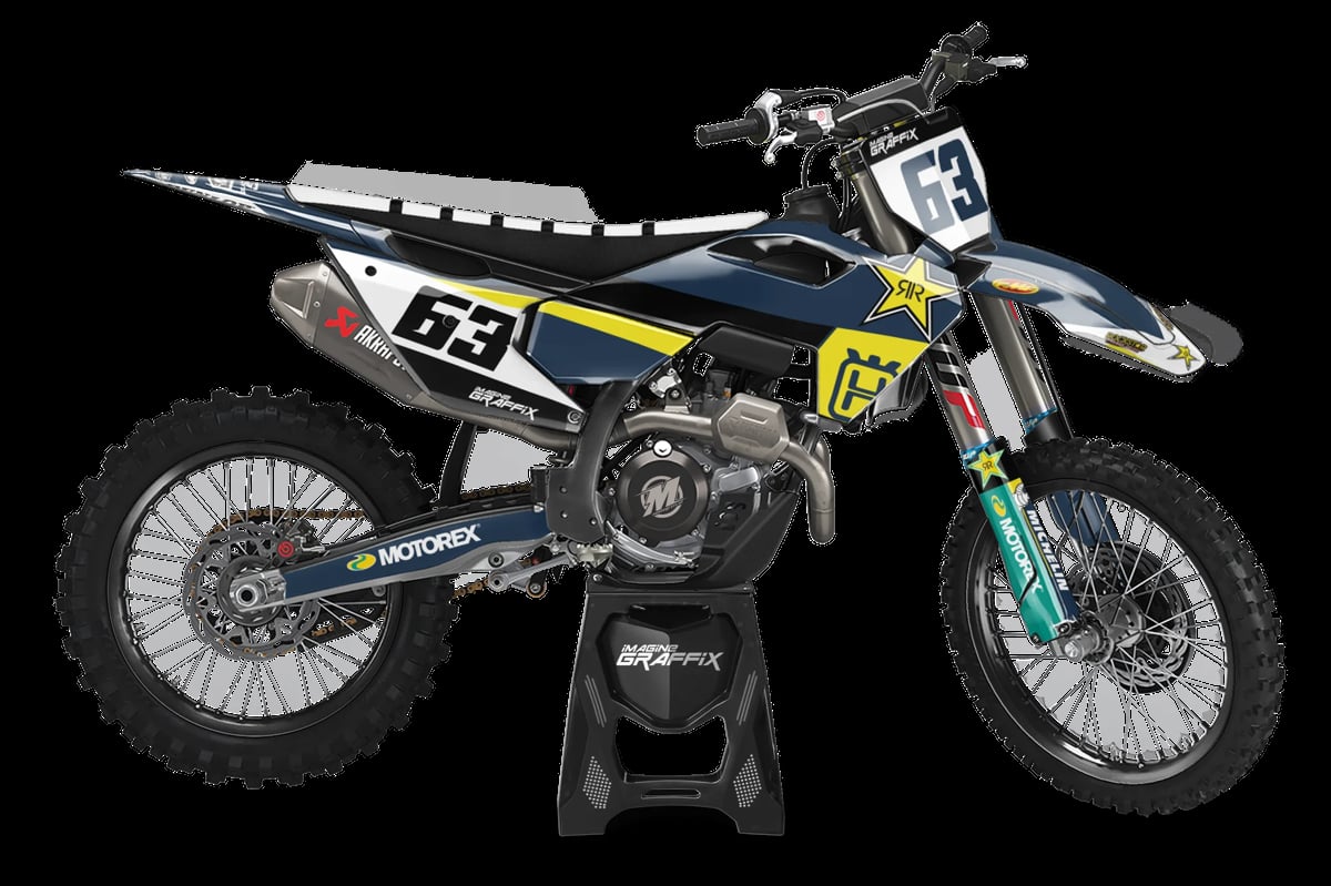 Husqvarna - G-Star motocross graphics kit by Imagine Graffix