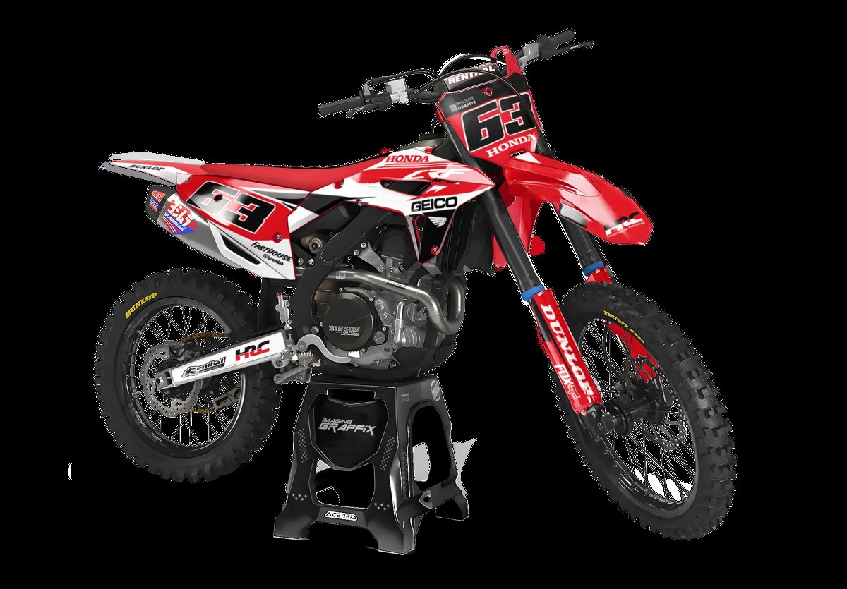 Honda - Greatness motocross graphics kit by Imagine Graffix