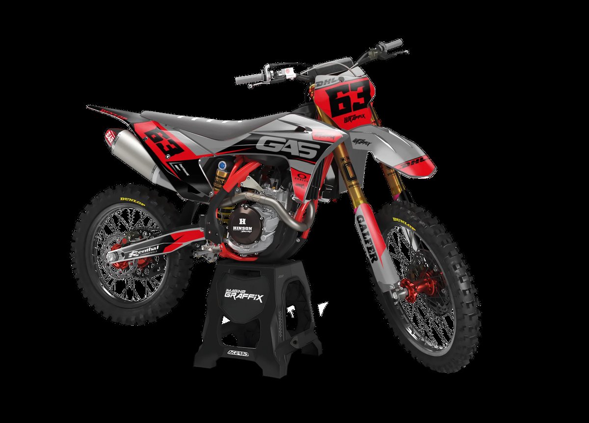 Gas Gas - Beast motocross graphics kit by Imagine Graffix