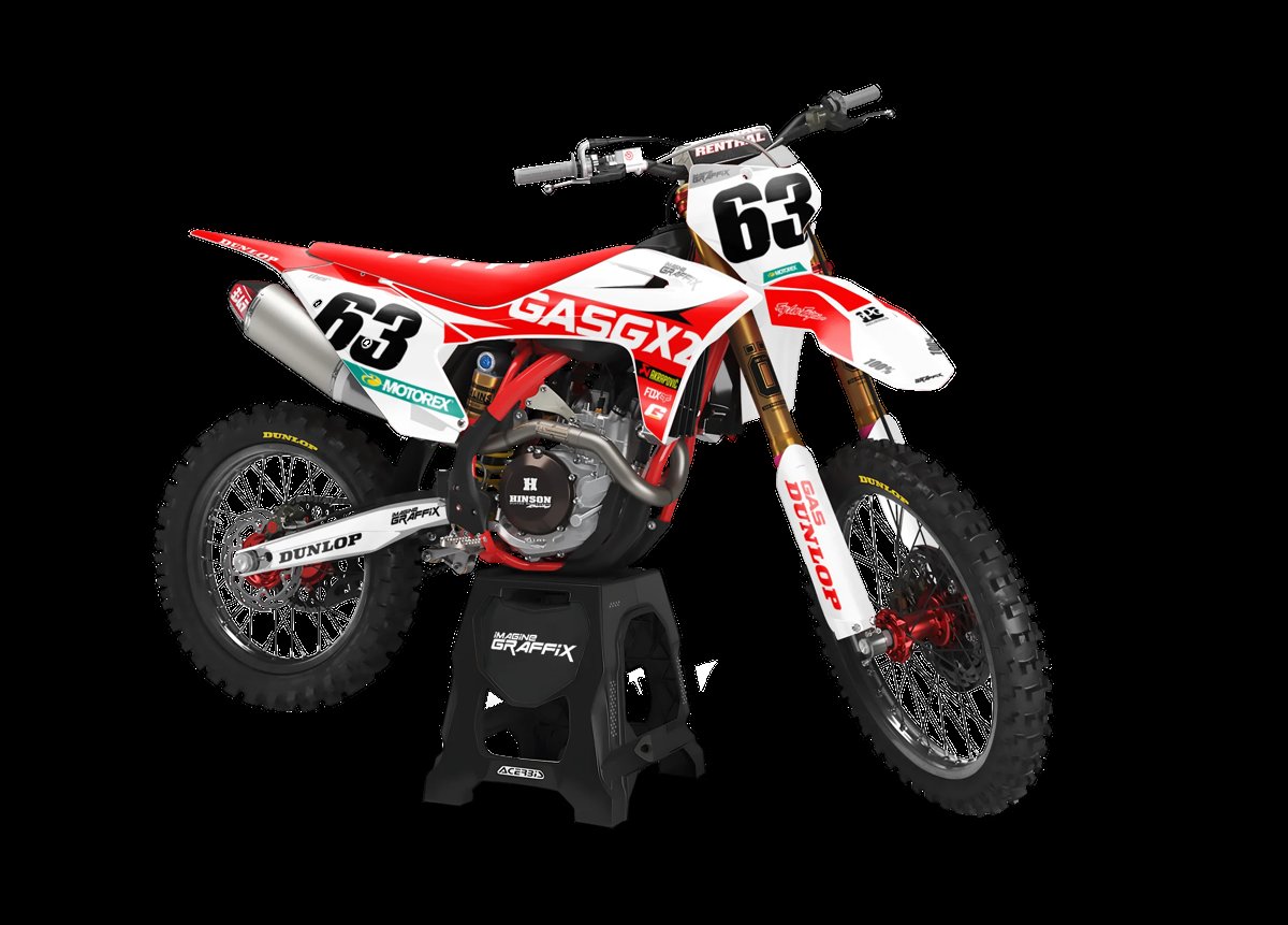 Gas Gas - Gone motocross graphics kit by Imagine Graffix