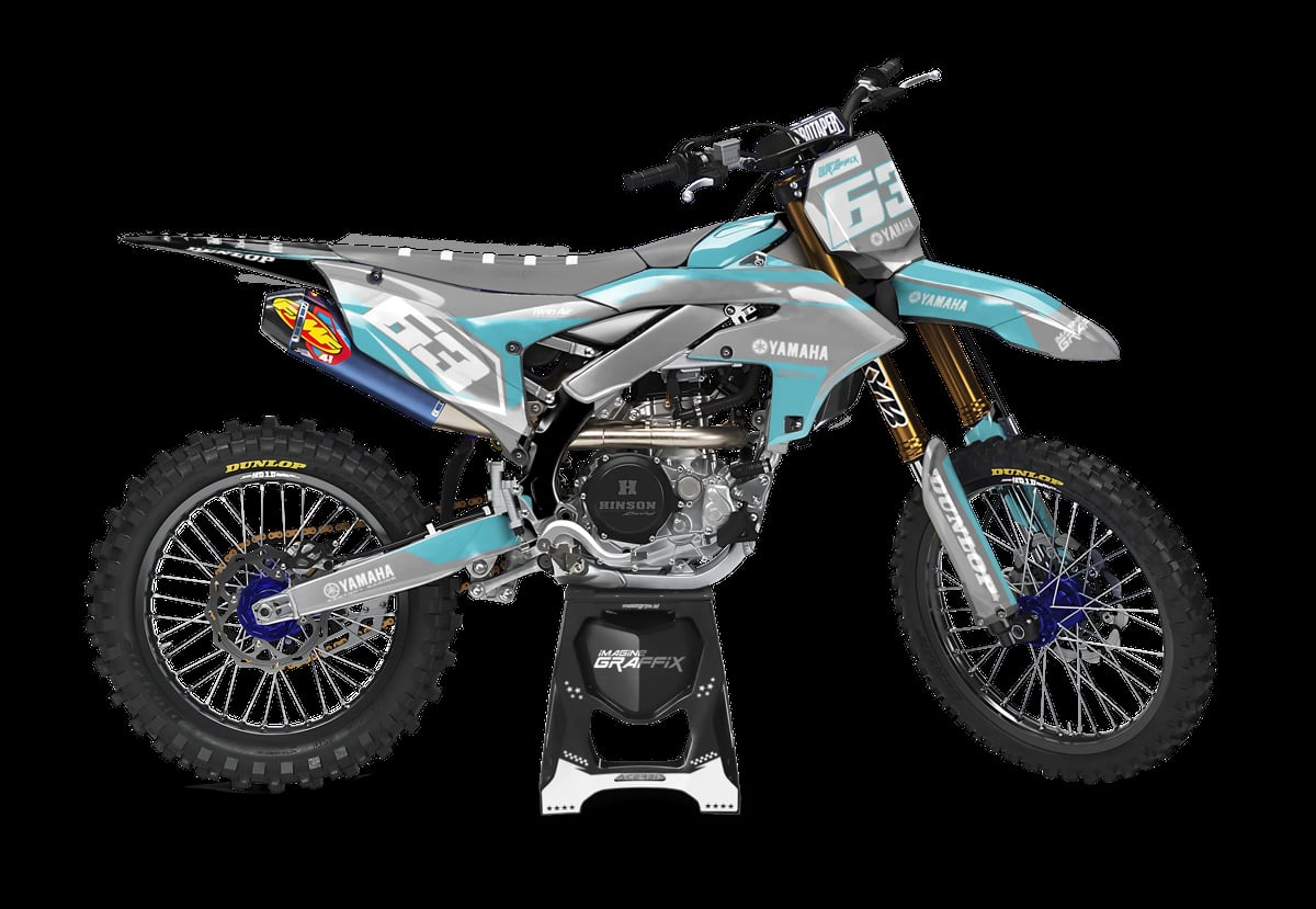 Yamaha - Pro motocross graphics kit by Imagine Graffix