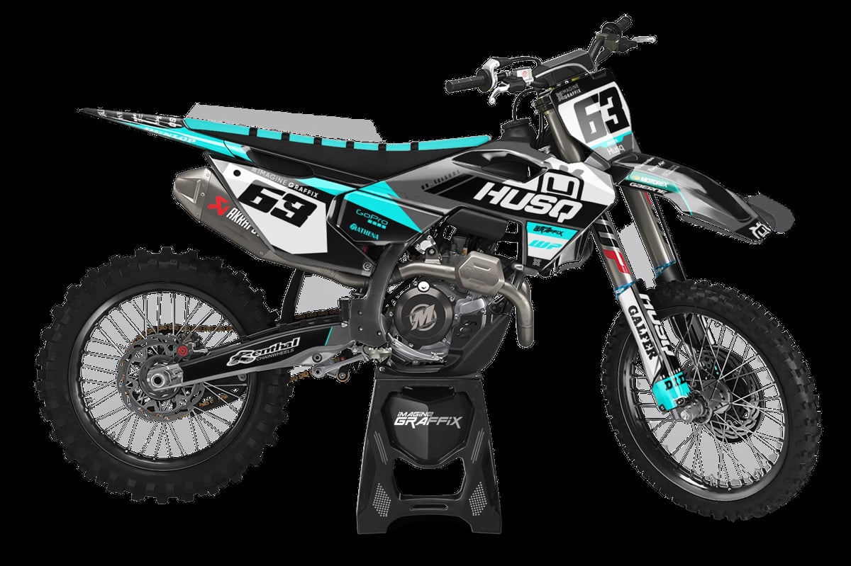 Husqvarna - Motion motocross graphics kit by Imagine Graffix