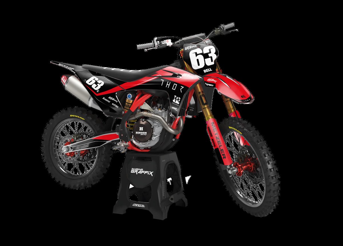 Gas Gas - Sharp motocross graphics kit by Imagine Graffix