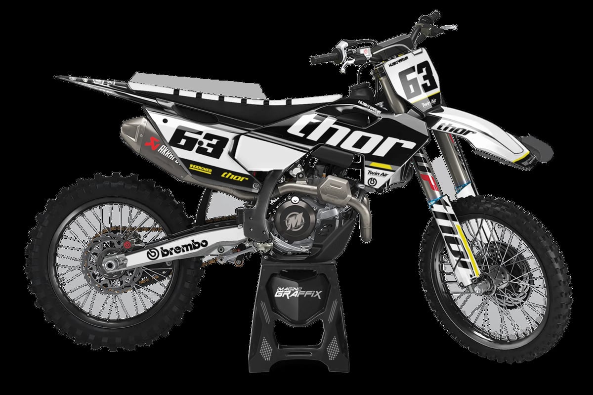 Husqvarna - Thor motocross graphics kit by Imagine Graffix