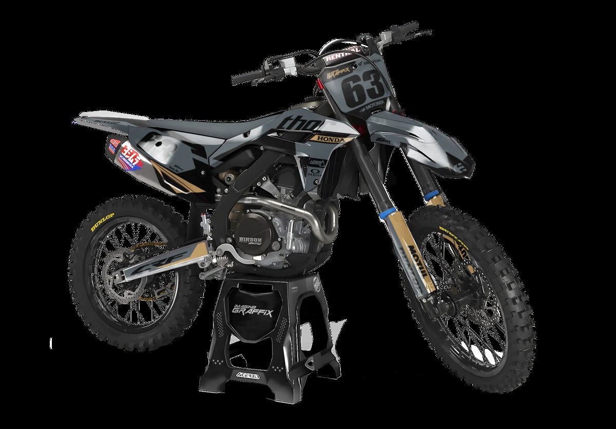 Honda - Splash motocross graphics kit by Imagine Graffix