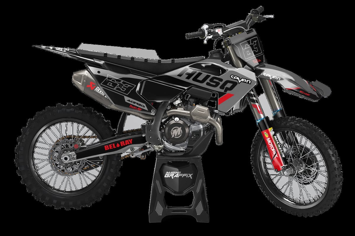 Husqvarna - Lightsaber motocross graphics kit by Imagine Graffix
