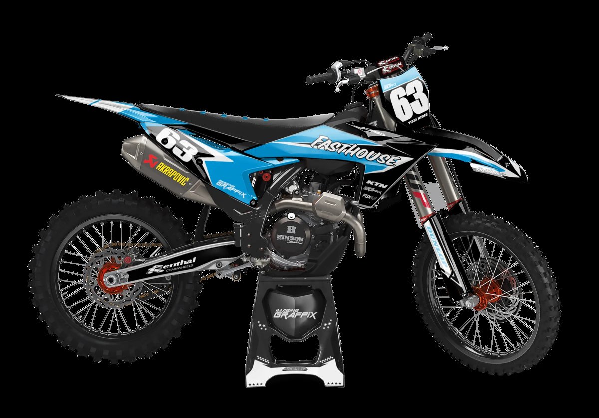KTM - Motion motocross graphics kit by Imagine Graffix