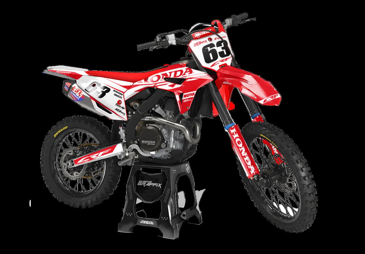 Honda - Race motocross graphics kit by Imagine Graffix