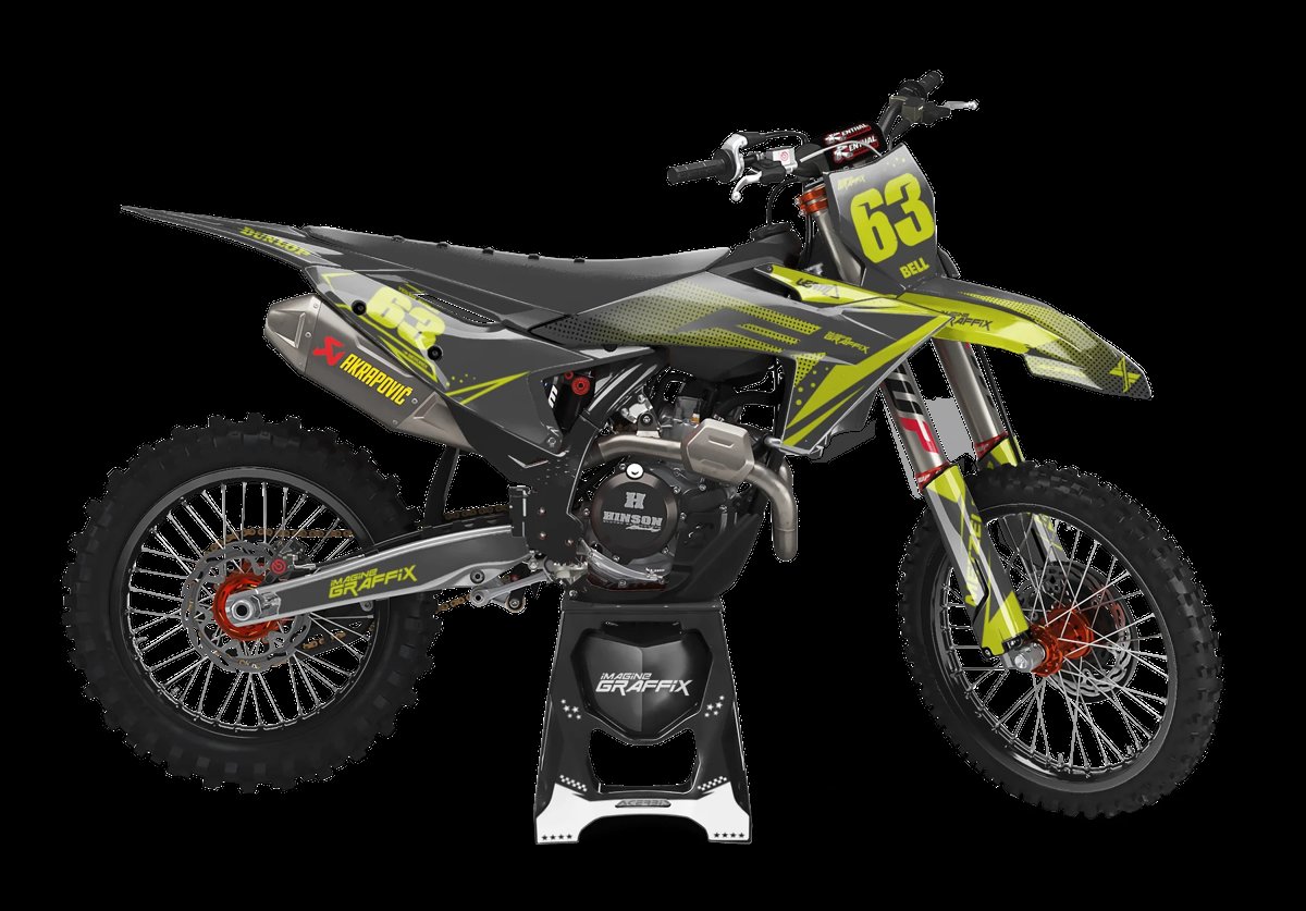 KTM - Highlight motocross graphics kit by Imagine Graffix