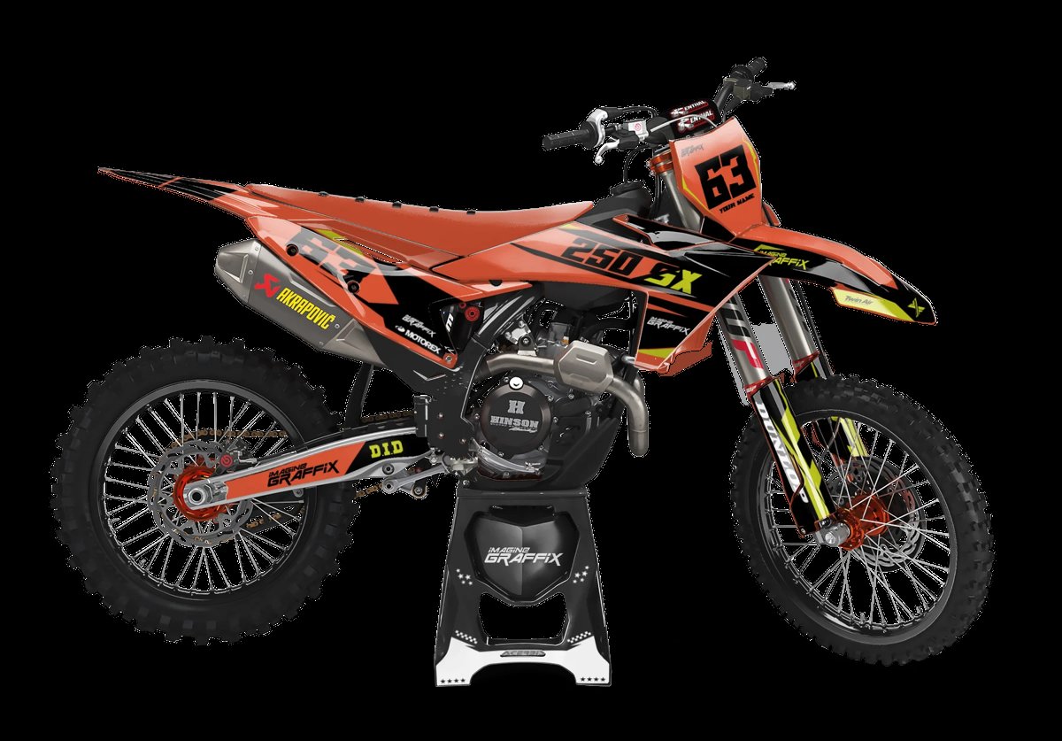 KTM - Glide motocross graphics kit by Imagine Graffix